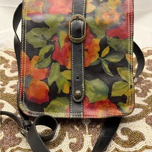 Patricia Nash Multicolor Floral Crossbody Bag